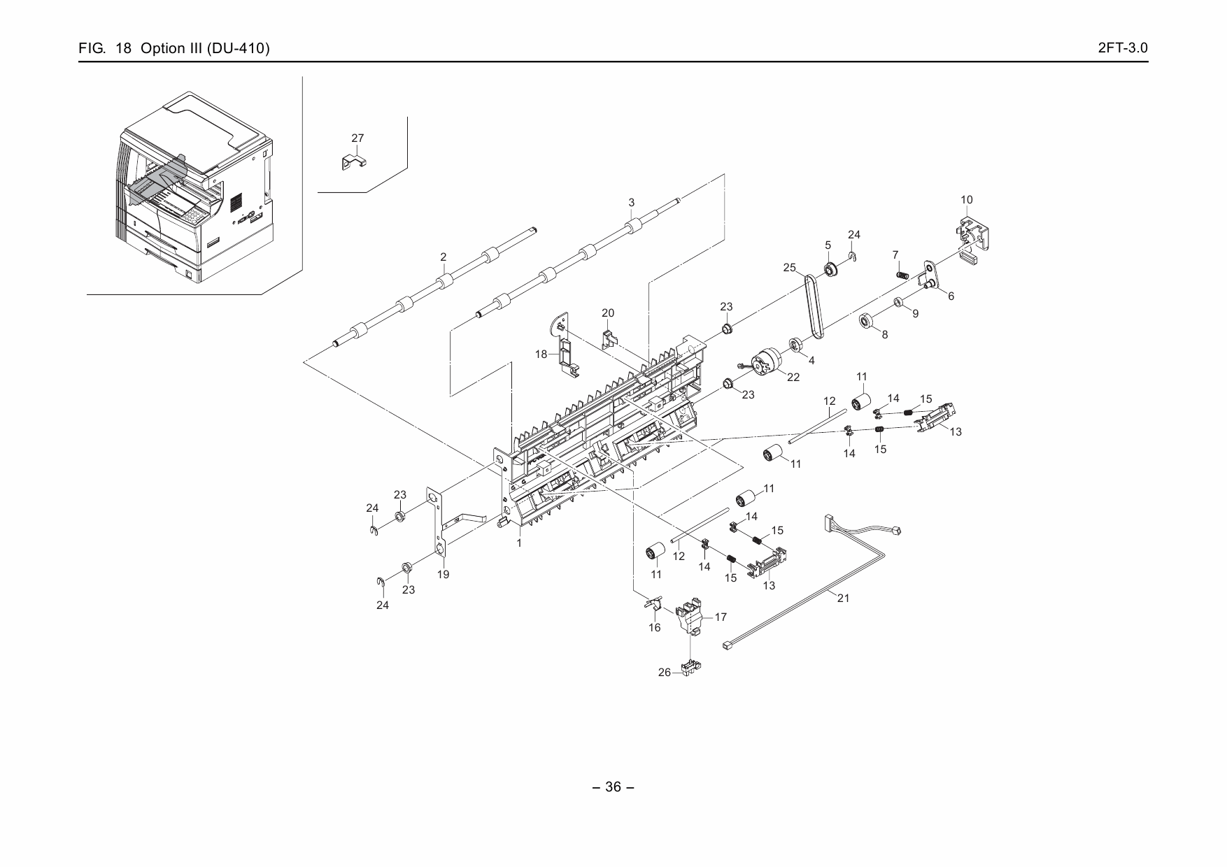 KYOCERA Copier KM-2550 Parts Manual-5